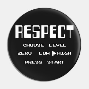 RESPECT Plane Jain Pin