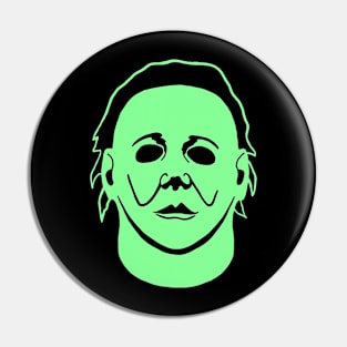 Minty Michael Myers Pin