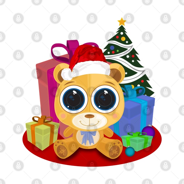 Teddy Bear  - Christmas by adamzworld