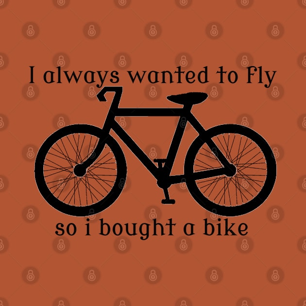 I always Wanted To Fly, So I bought a bike by wanungara