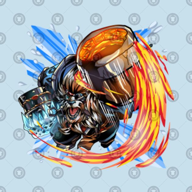 Walrus Punch Dota2 TShirt TeePublic