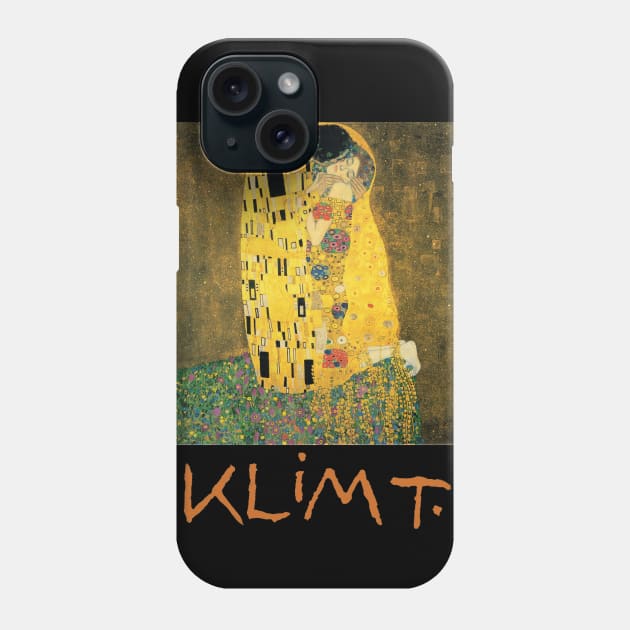 The Kiss by Gustav Klimt Phone Case by MasterpieceCafe