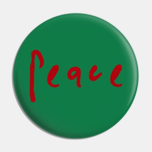 Peace, Love, Joy, Pin