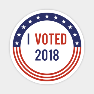 I Voted 2018 Magnet