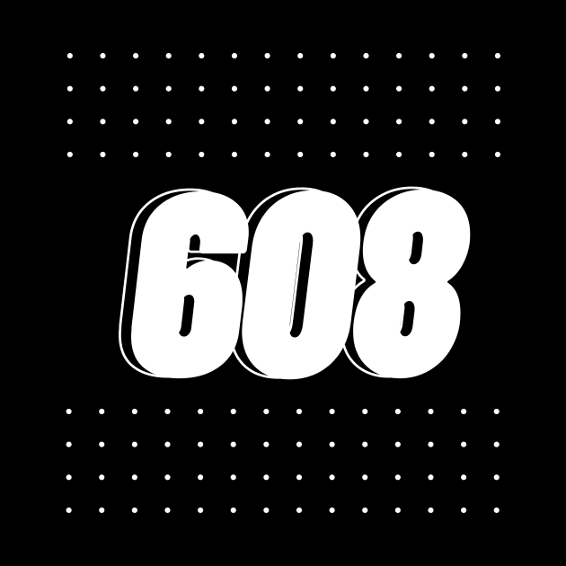 608 area code, wisconsin by Lovelybrandingnprints