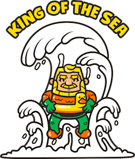 King Of The Sea Magnet