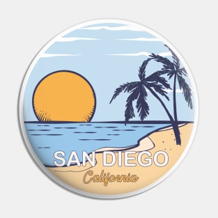 San Diego Pin