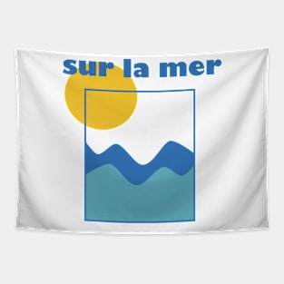 Sur La Mer Tapestry