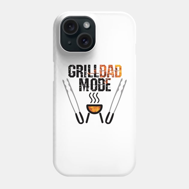 Grill Dad Mode Phone Case by Gift Designs