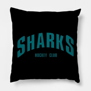 Sharks Hockey Club Pillow