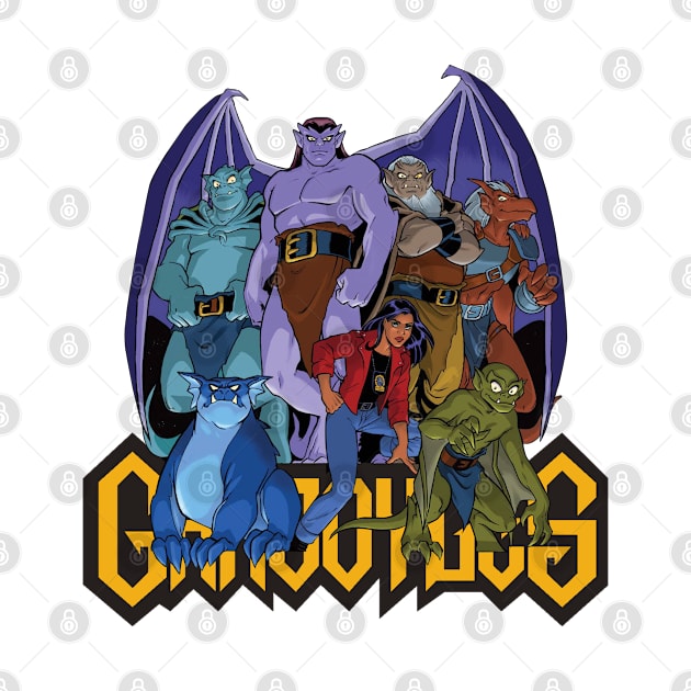 Gargoyles by thebeatgoStupid