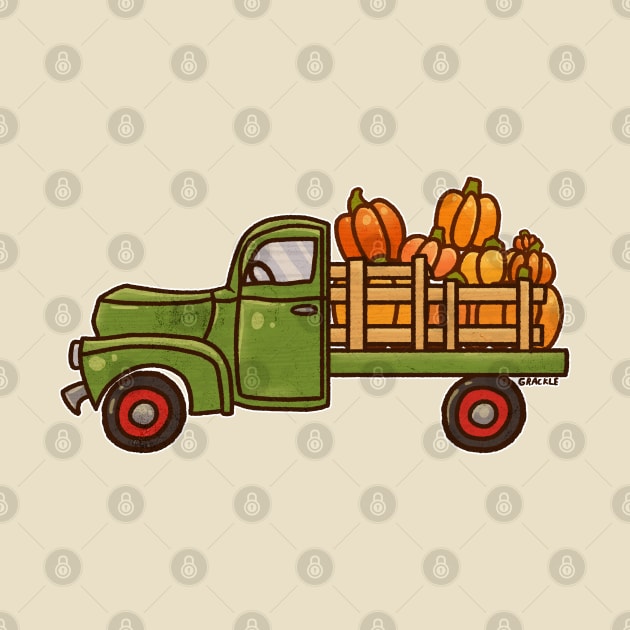 Pickup A Pumpkin! (Green Version) by Jan Grackle