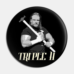 VINTAGE TRIPLE H Pin