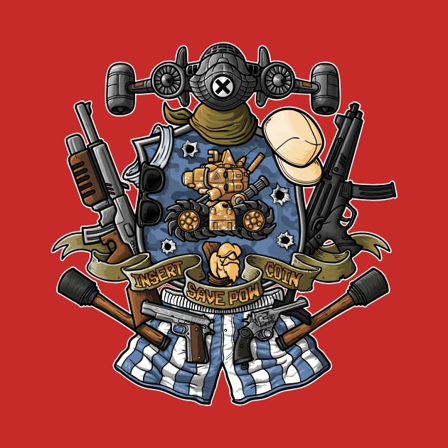 metal slug crest by TonyCenteno