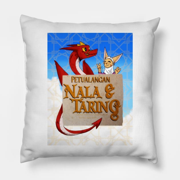 Nala dan Taring Pillow by roelworks