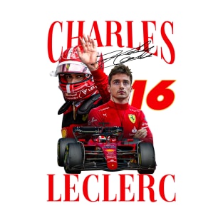 Charles Leclerc Cool Retro Charles Leclerc T-Shirt