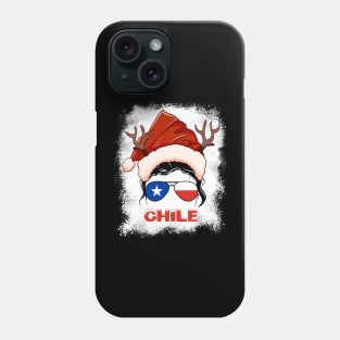 Chile girl, Chilean Christmas gift , Regalo Navidad Chile Phone Case