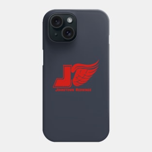 Defunct Johnstown Redwings Hockey 1979 Phone Case