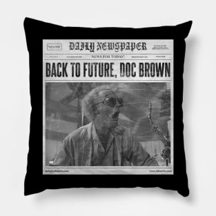 Back to the Future - Doc Brown Pillow