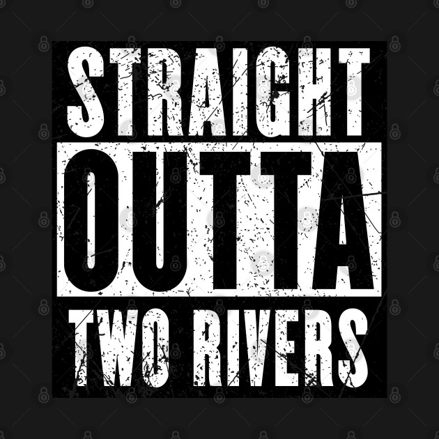 Discover Straight Outta Two Rivers - Wheel Of Time - T-Shirt