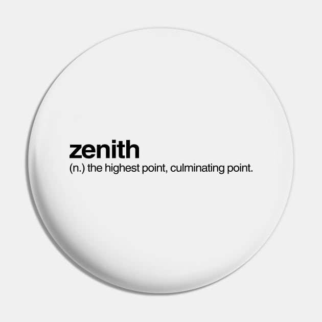 Zenith Pin by Onomatophilia