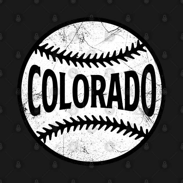 Colorado Retro Baseball - Purple by KFig21