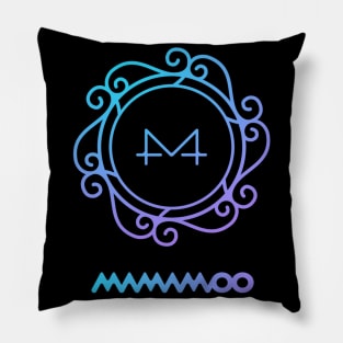 Mamamoo Logo White Wind Pillow