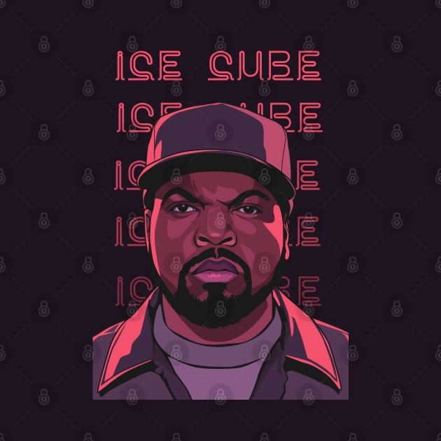 ICE CUBE by origin illustrations