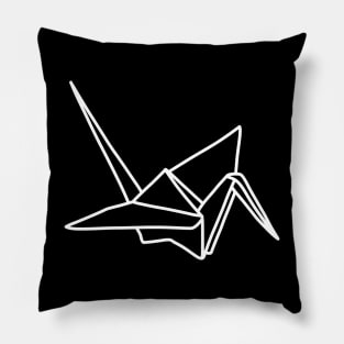 Traditional Origami Crane Pillow