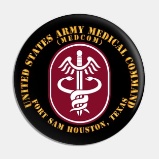 United States Army Medical Command - SSI - Ft Sam Houstom TX Pin