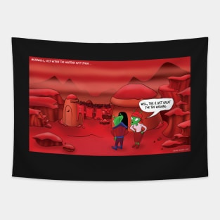 Martian Dust Storm Tapestry