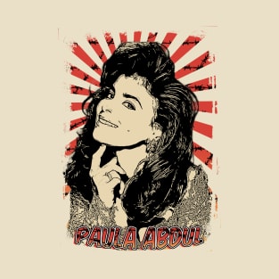 Paula Abdul 80s Retro Vintage Aesthetic T-Shirt