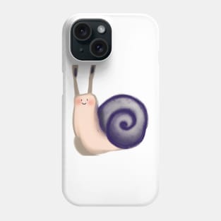 Cute Snail Drawing Phone Case