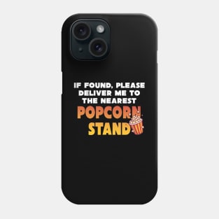 Popcorn Stand Phone Case