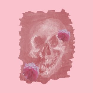 Dusty Rose Skull T-Shirt