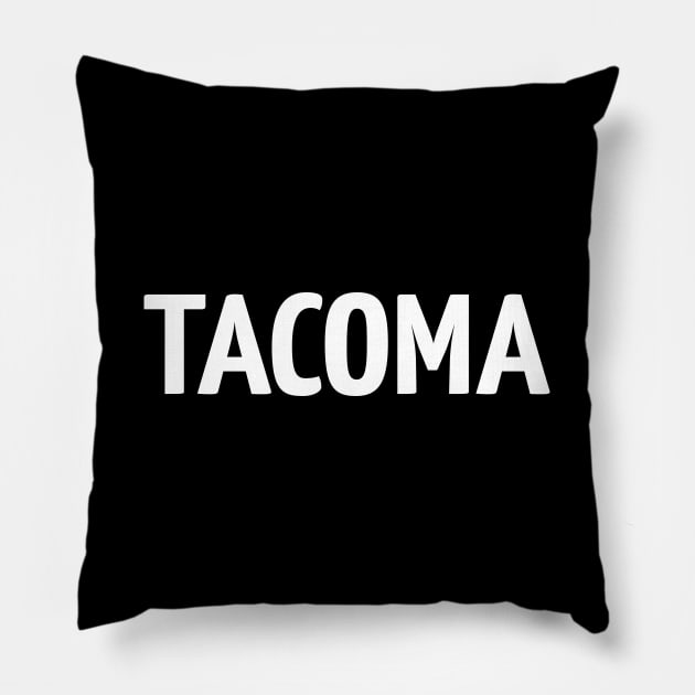 Tacoma Pillow by ProjectX23Red