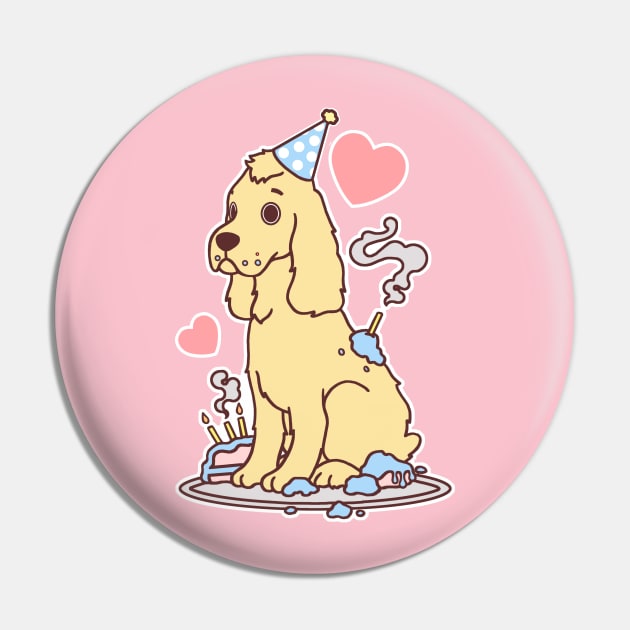 Birthday Dog Pin by SarahJoncas