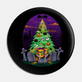 Halloween Is My Xmas Ugly Sweater by Tobe Fonseca Pin