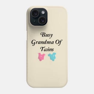 Busy Grandma Of Twins Phone Case