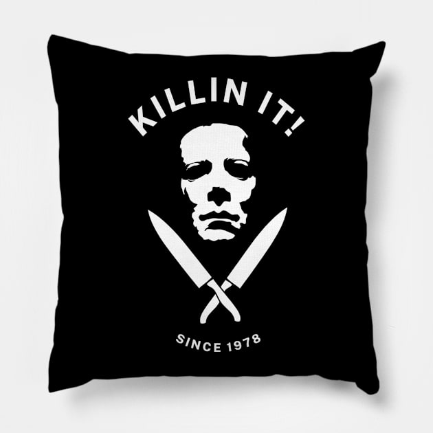 KILLIN IT Pillow by BG305