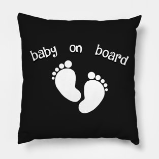 Baby on Board Pillow