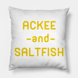 Ackee And Saltfish Pillow