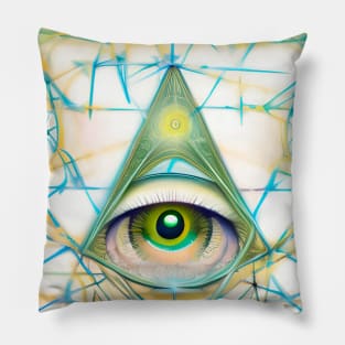 Illuminated Vision (8) - Trippy Psychedelic Eye Pillow