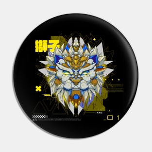 Mecha Horoscope [ LEO ] White ver Pin