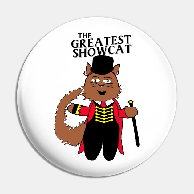 The Greatest Showcat Pin by optimusartistry