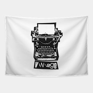 vintage typewriter Tapestry