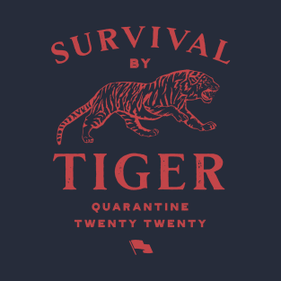 "Survival By Tiger" Tee T-Shirt