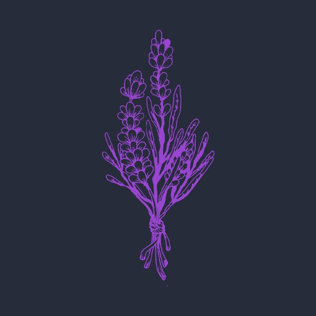 Lavender Branches by therinanana