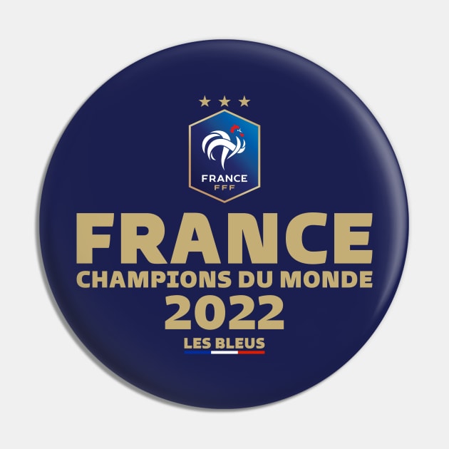 France World Cup 2022 Champions Pin by Generalvibes