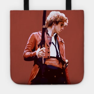 Painting of Enjolras standing with a gun Tote